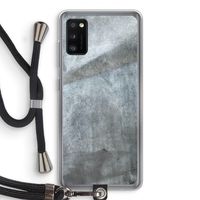 Grey Stone: Samsung Galaxy A41 Transparant Hoesje met koord