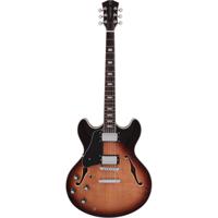 Sire Larry Carlton H7L Vintage Sunburst linkshandige semi-akoestische gitaar - thumbnail