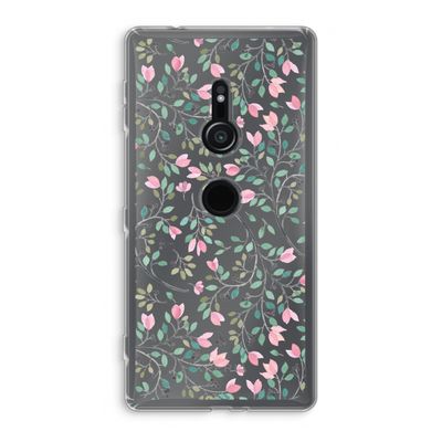 Sierlijke bloemen: Sony Xperia XZ2 Transparant Hoesje