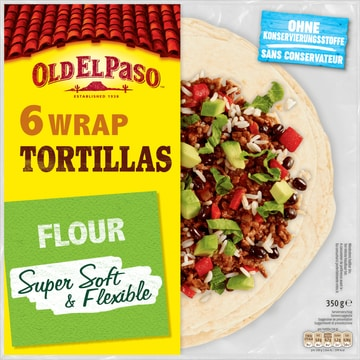 Old El Paso Wrap Tortillas Large 350g bij Jumbo