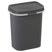 Curver mistral afvalbak flat 10l antraciet
