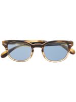 Oliver Peoples lunettes de soleil Sheldrake - Marron