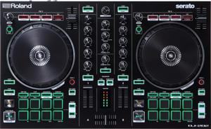 Roland DJ-202 DJ-controller Digital Vinyl System (DVS)-scratcher 2 kanalen Zwart