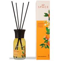 Air Space - Parfum - Geurstokjes - Huisgeur - Huisparfum - Jasmine & Orange Flower - Rond - 100ml - thumbnail