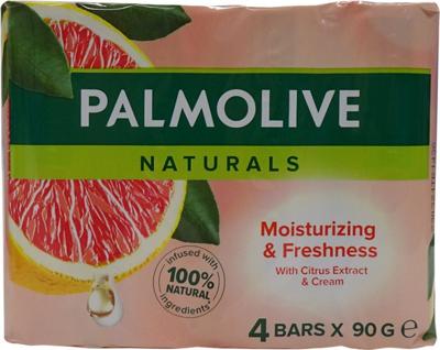 Palmolive Palmolive Zeep - Naturals Citrus & Creme 4 x 90 gr