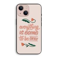 Optimistic flower girl: iPhone 13 mini Biologisch afbreekbaar hoesje