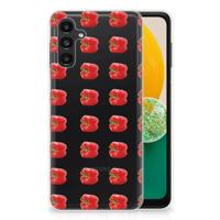 Samsung Galaxy A13 | A04s | Siliconen Case | Paprika Red Samsung Galaxy A13 | A04s | Siliconen Case | Paprika Red