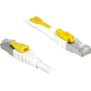 Patchkabel RJ-45 Secure met Cat.6a Kabel