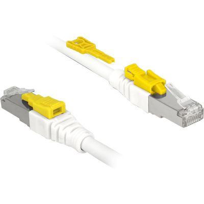 Patchkabel RJ-45 Secure met Cat.6a Kabel