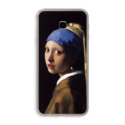The Pearl Earring: Samsung Galaxy J4 Plus Transparant Hoesje