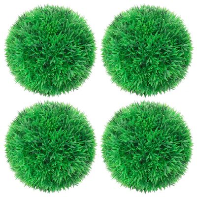 VidaXL Kunstbuxusbollen 4 st 12 cm