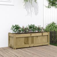 VidaXL Plantenbak 90x31x31 cm geïmpregneerd grenenhout - thumbnail