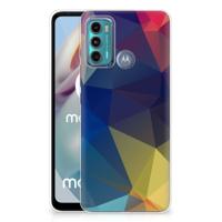 Motorola Moto G60 | TPU Hoesje | Polygon Dark