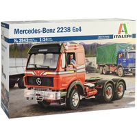 Italeri 3943 Mercedes-Benz 2238 6x4 Vrachtwagen (bouwpakket) 1:24 Italeri 3943 Mercedes-Benz 2238 6x4 Vrachtwagen (bouwpakket) 1:24