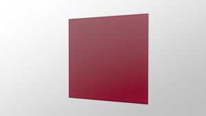 Ecosun GS600 glazen infrarood paneel rood 120x60cm 600W