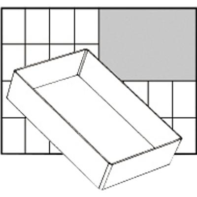 Raaco Inzet box, afm a6-1, h: 47 mm, afm 157x109 mm, 1 stuk