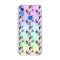 Musketon Unicorn: Huawei Y6s Transparant Hoesje