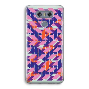 Skew Blush 3: LG G6 Transparant Hoesje