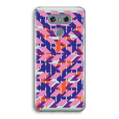 Skew Blush 3: LG G6 Transparant Hoesje