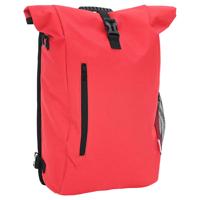 VidaXL Fietstas rood 31 x 13 x 58 cm polyester