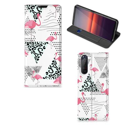 Sony Xperia 5 II | Hoesje maken | Flamingo Triangle