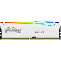 Kingston DDR5 Fury Beast White RGB 1x16GB 5600
