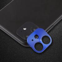 Voor iPhone 11 Achteruitrij camera lens beschermende lens film kartonnen stijl (blauw)
