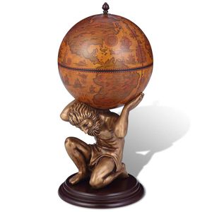 Globebar Atlas 42x42x85 cm