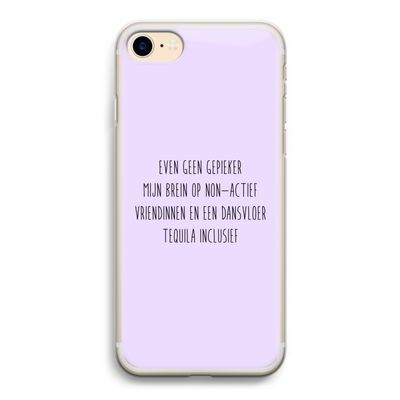 Tequila: iPhone 7 Transparant Hoesje