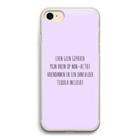 Tequila: iPhone 7 Transparant Hoesje