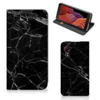 Samsung Galaxy Xcover 5 | Standcase | Marmer Zwart - Origineel Cadeau Vader