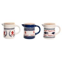 Oliepot voor vlees en vis DKD Home Decor 16 x 11 x 13 cm (3 Stuks)