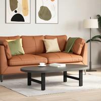 Salontafelpoten 2 st 60x(30-31) cm staal zwart - thumbnail