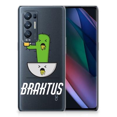 OPPO Find X3 Neo Telefoonhoesje met Naam Braktus