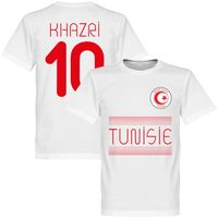 Tunesië Khazri 10 Team T-Shirt - thumbnail