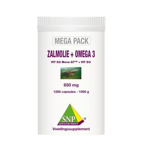 Zalmolie & omega 3 megapack