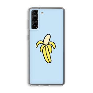 Banana: Samsung Galaxy S21 Plus Transparant Hoesje