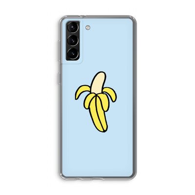Banana: Samsung Galaxy S21 Plus Transparant Hoesje
