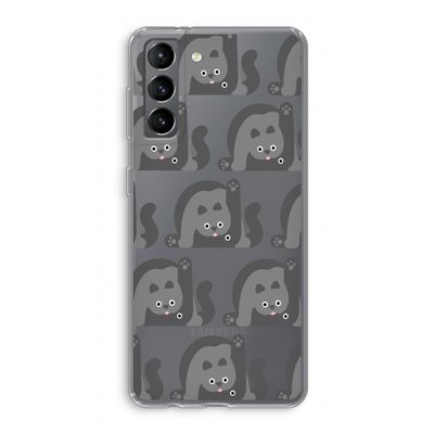 Cats: Samsung Galaxy S21 Transparant Hoesje
