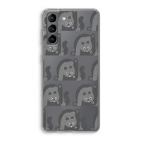 Cats: Samsung Galaxy S21 Transparant Hoesje