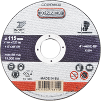 Connex slijpschijf rvs 115mm - cox938030