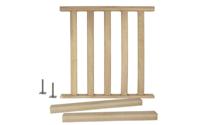 Balustrade eiken - Model 11 - 100 of 320 cm - hoge kwaliteit - duurzaam hout
