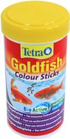 Tetra Goldfish Colour Sticks 100ml - Drijvende Voersticks Rijk aan Spirulina voor Goudvissen