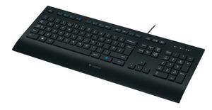 Logitech K280E Pro f/ Business toetsenbord USB QWERTY US International Zwart