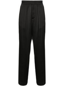 Valentino Garavani pantalon de jogging à coupe droite - Noir