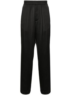 Valentino Garavani pantalon de jogging à coupe droite - Noir