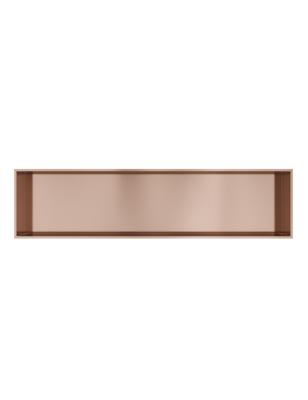 Hotbath &MORE Inbouwnis 30x120x10cm Geborsteld Koper PVD