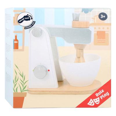 Small Foot houten mixer wit
