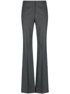 Moschino pantalon de tailleur à coupe droite - Gris