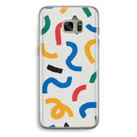 Illustratieve pop 2: Samsung Galaxy S7 Edge Transparant Hoesje